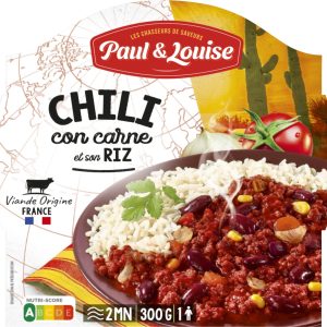 Paul & Louise Fertiggericht Chili con Carne mit Reis 300 g