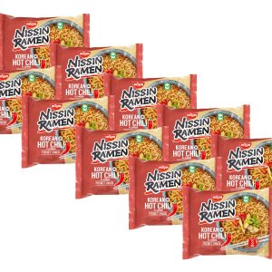 Nissin Food Ramen Korea Chili 10x 65 g