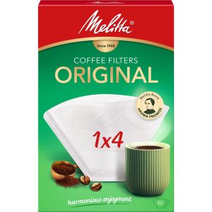 Melitta Filtertüte Original 1 x 4, 80 Stück