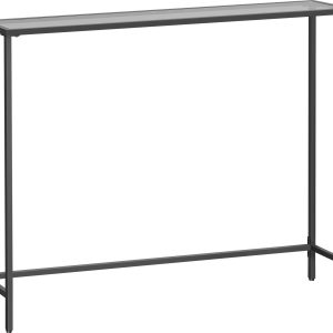 VASAGLE Konsolentisch 100.5 x 80 cm, Schwarz