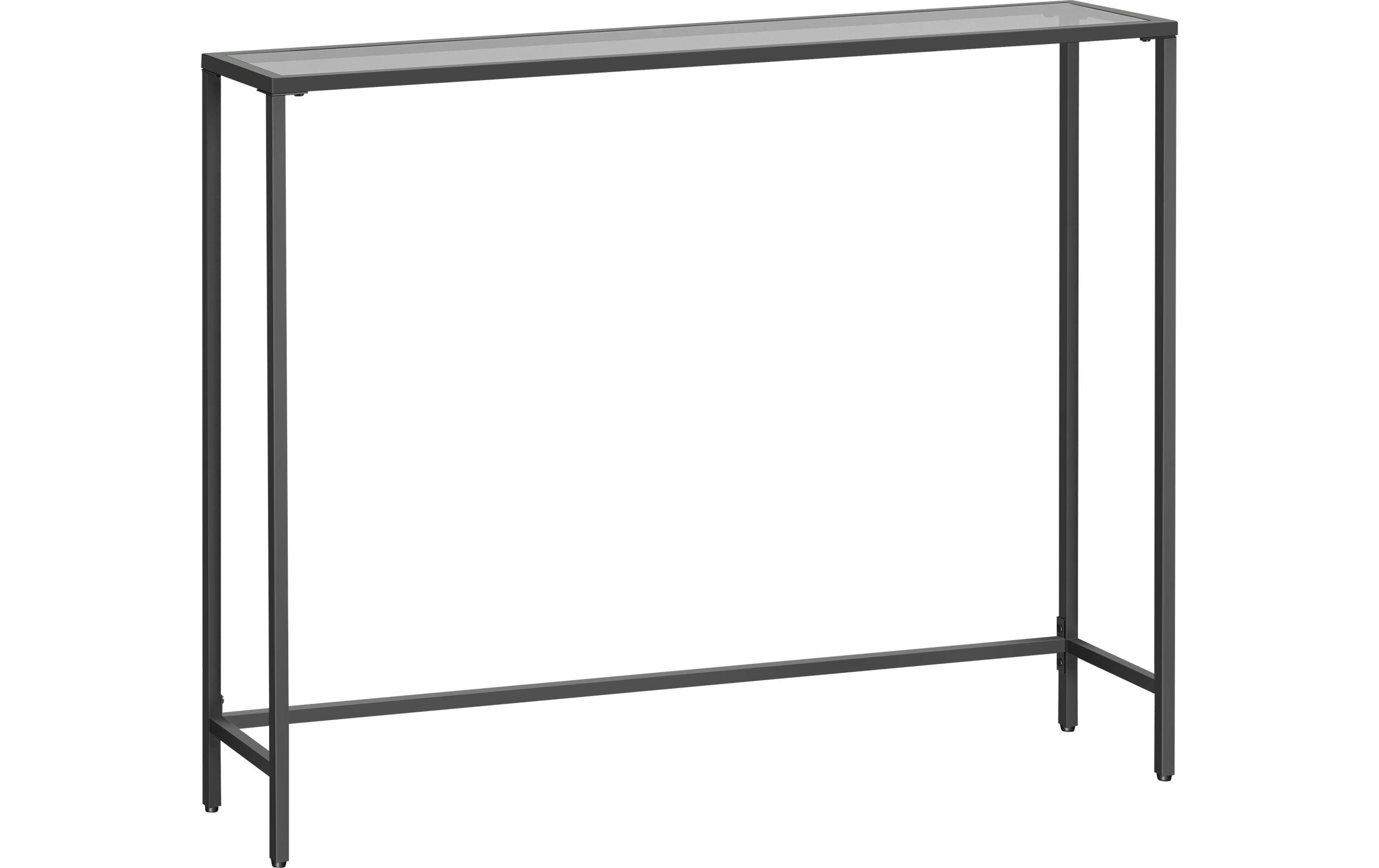 VASAGLE Konsolentisch 100.5 x 80 cm, Schwarz