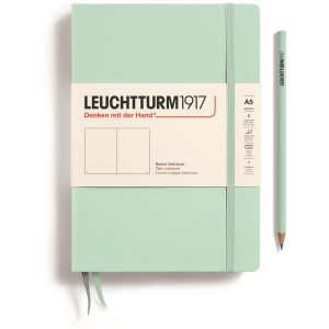 Leuchtturm Notizbuch Medium A5, Blanko, Mint