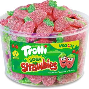 Trolli Gummibonbons Saure Erdbeeren 1.2 kg