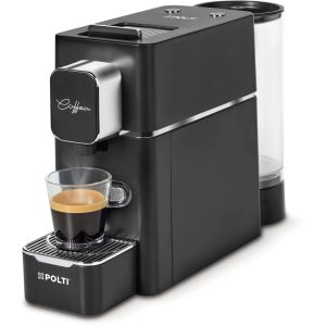 Polti Portionskaffeemaschine Coffea S15B Schwarz/Silber
