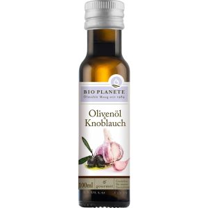 Bio Planete Olivenöl und Knoblauch 100 ml