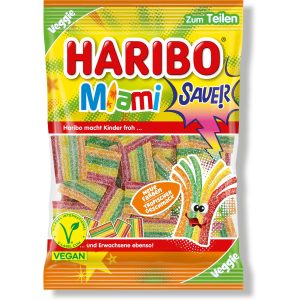 Haribo Gummibonbons Miami Sauer 160 g