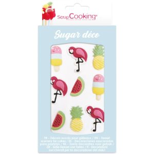 ScrapCooking Zuckerdekore Sommer 9 Stück