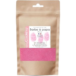 ScrapCooking Fertigmischung Zuckerwatte Bonbongeschmack Rosa 160 g