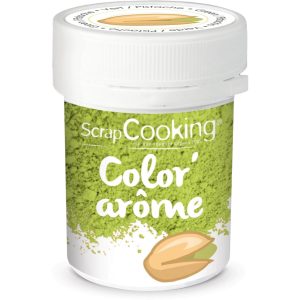 ScrapCooking Lebensmittelfarbenpulver mit Aroma Pistazie Pulver Grün 10 g