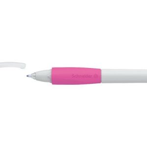 Schneider Rollerball Tintenroller Base Ball Medium (M), Grau/Pink