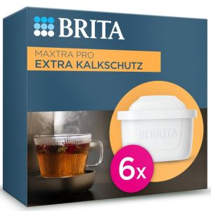 BRITA Wasserfilter Kartuschen Maxtra Pro Extra Kalkschutz Pack 6