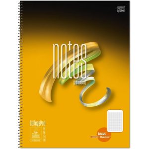 Ursusgreen Notizbuch Notes Spiral A4, 80 Blatt, kariert