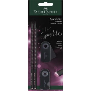 Faber-Castell Schreibset Sparkle Mid Rose
