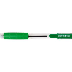 office focus Kugelschreiber Office Focus 1 mm Mine, Grün, 12 Stück
