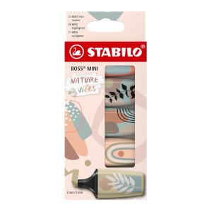 STABILO Textmarker Naturevibes 5er Etui