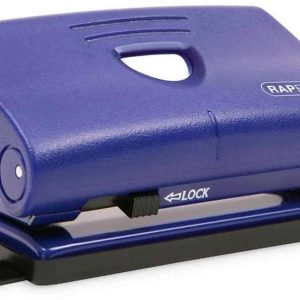 Rapesco 810-P 2-fach Locher 12 Blatt Kapazität, Blau