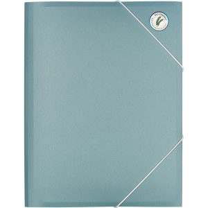 Kolma Gummibandmappe Weizenstroh A4 Blau