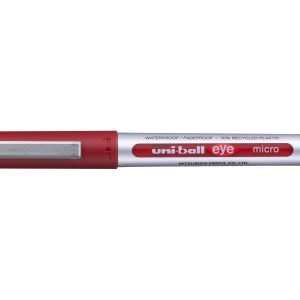 Uni Rollerball EYE Micro ECO 0.3 mm; 0.7 mm, Rot/Grau