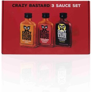 Crazy Bastard Sauce Schärfste Saucen 3er-Set 3 x 100 ml
