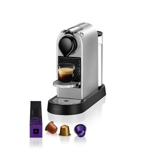 Krups Kaffeemaschine Nespresso CitiZ XN741B Silber