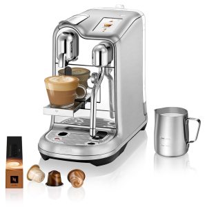 Sage Kaffeemaschine Nespresso Creatista Pro SNE900BSS Silber