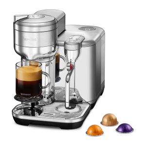 Sage Kaffeemaschine Nespresso Vertuo Creatista Brushed Steel