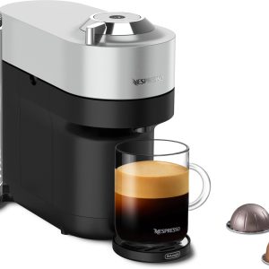 De’Longhi Kaffeemaschine Nespresso Vertuo Pop+ Silber