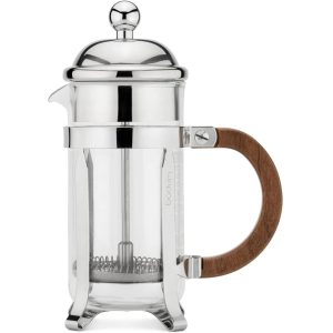 Bodum Kaffeebereiter Chambord 0.35 l, Braun/Silber/Transparent