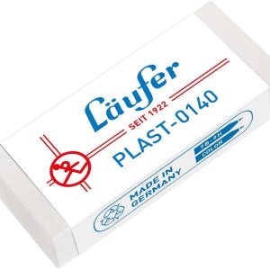 Läufer Radiergummi PLAST-0140 Weiss