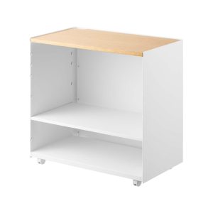 Yamazaki Servierwagen Tower 60.3 x 59 cm, Weiss