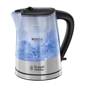 Russell Hobbs Wasserkocher Purity 1.5 l, Transparent/Silber