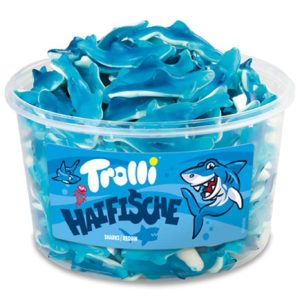 Trolli Gummibonbons Haifische Dose 1200 g