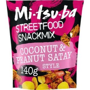Mitsuba Kokosnuss & Erdnuss Satay Street Food Mix 140 g
