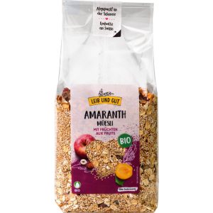 Leib und Gut Müesli Bio Amaranth und Früchte 500 g