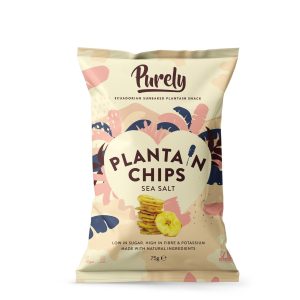 Purley Kochbananenchips Sea Salt 75 g
