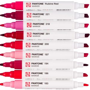 Talens Pantone Marker Set 9x Rot