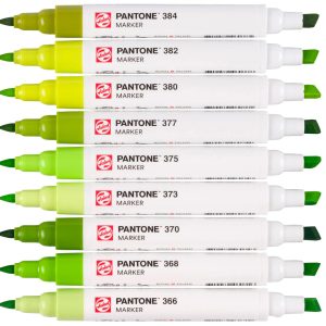 Talens Pantone Marker Set 9x Grün/Gelb