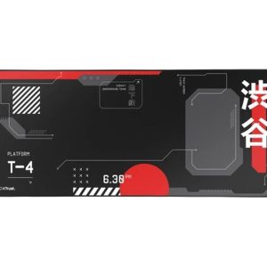 Trust Gaming-Mausmatte GXT 759 XXL Rot/Schwarz