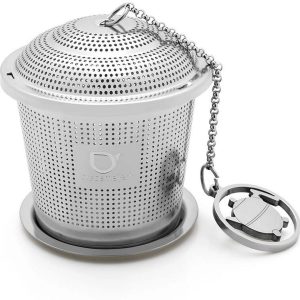 Bredemeijer Tee-Ei mit Kette und Ablage