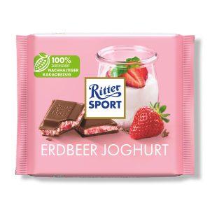 Ritter Sport Schokolade Erdbeer Joghurt 100 g