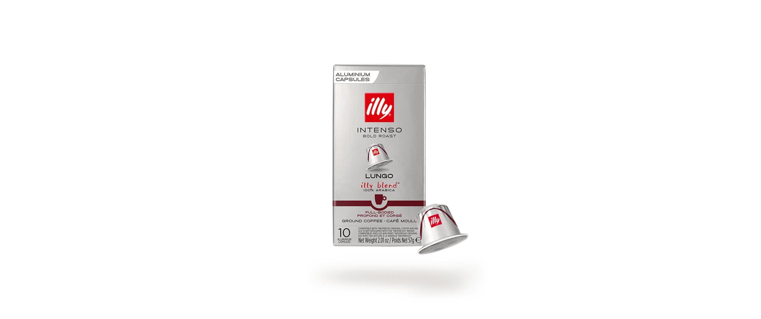 Illy Kaffeekapseln Intenso Lungo, 10 Stück