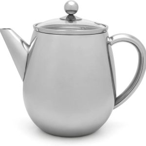Bredemeijer Teekanne Duet Eva 1.1 Liter, Silber