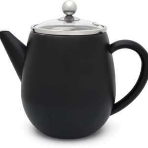 Bredemeijer Teekanne Duet Eva 1.1 Liter, Schwarz