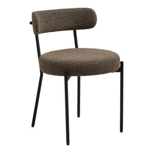 House Nordic Stuhl Badalona Hellbraun, 2er Set