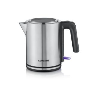 Severin Wasserkocher WK 3489 1 l, Schwarz/Silber