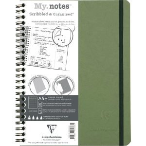 Clairefontaine Notizbuch AgeBag A5+, dotted, Grün