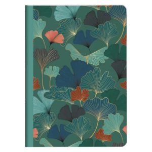 Clairefontaine Notizheft Gaia assortiert, A5, Liniert, Blau