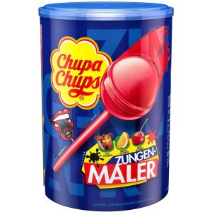 Chupa Chups Int. Lutscherdose Zungenmaler 100 Stück