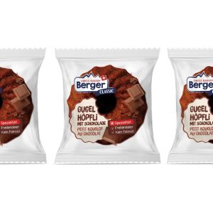 Berger Gugelhöpfli au Chocolat 3 x 45 g