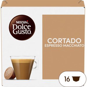 Nescafé Kaffeekapseln Dolce Gusto Cortado Macchiato 16 Stück